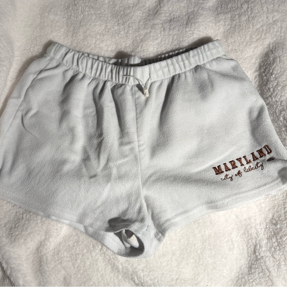 Maryland Women's White Shorts